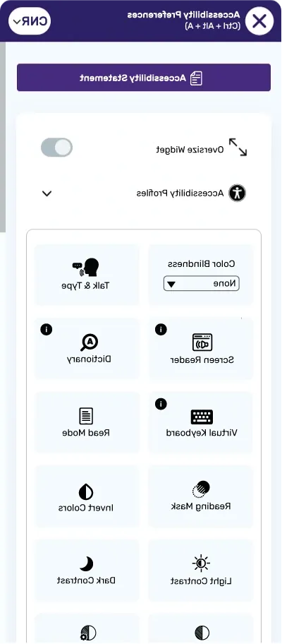 montenegrin accessibility toolbar